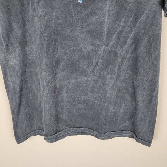 Nirvana In Utero Angel Graphic T-Shirt 2 Side Print Acid Wash Retro Gray Size M - Picture 5 of 9